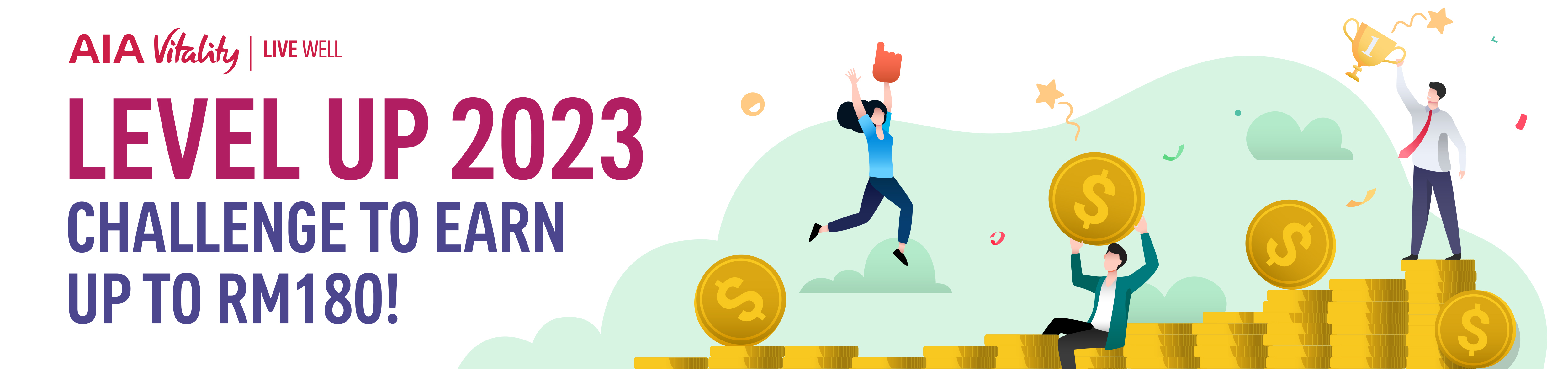 AIAV Level Up Rewards